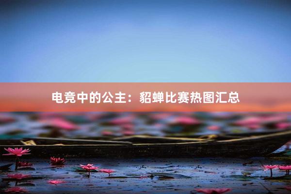 电竞中的公主：貂蝉比赛热图汇总